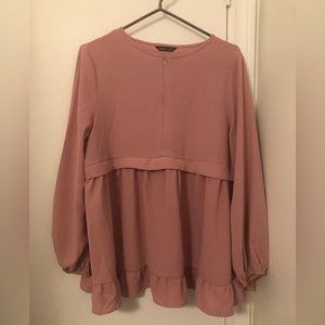 Maternity/Nursing long sleeve blouse